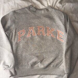 Parke Women's Sweatshirt Set Light Grey, Size -M